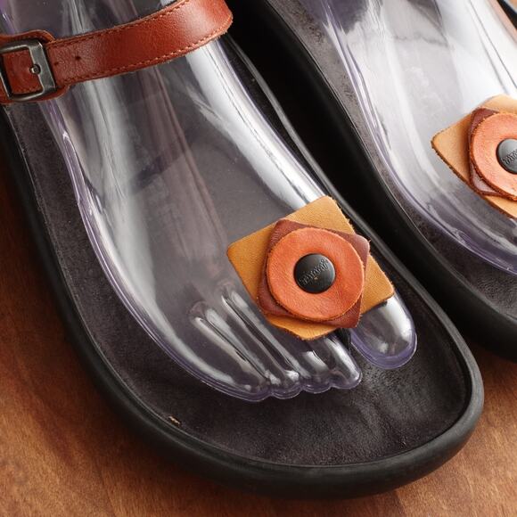 Birkenstock Tatami Sandals WMS SZ EU 39 US 8-8.5 Slide Toe Post Summer Shoe READ - Picture 4 of 16